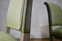 Pair of French Painted Louis XVI Style Side Chairs (6 of 12) Pair of French Painted Louis XVI Style Side Chairs (6 of 12)