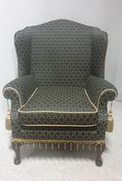 Georgian Style Upholstered Wing Armchair c.1920 (2 of 7) Georgian Style Upholstered Wing Armchair c.1920 (2 of 7)