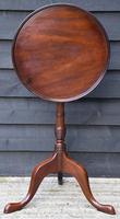 Excellent Quality Georgian Mahogany Tilt-top Wine Table c.1810 (8 of 10) Excellent Quality Georgian Mahogany Tilt-top Wine Table c.1810 (8 of 10)