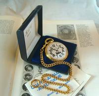 Vintage Pocket Watch 1970s Railroad 12ct Gold Plated Swiss & West Germany Nos (3 of 12) Vintage Pocket Watch 1970s Railroad 12ct Gold Plated Swiss & West Germany Nos (3 of 12)