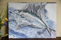 Still Life - Mackerel Oil Painting (4 of 11) Still Life - Mackerel Oil Painting (4 of 11)