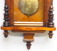 Superb Antique German Twin Walnut 8-Day Mantel Clock Vienna Striking Wall Clock (5 of 10) Superb Antique German Twin Walnut 8-Day Mantel Clock Vienna Striking Wall Clock (5 of 10)