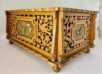 Unusual Pierced Box with Enamel Butterflies c.1920 (9 of 10) Unusual Pierced Box with Enamel Butterflies c.1920 (9 of 10)