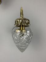 Pair of Edwardian Cut Glass Brass Wall Lights, Rewired (7 of 11) Pair of Edwardian Cut Glass Brass Wall Lights, Rewired (7 of 11)
