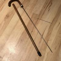 Gentleman’s Walking Stick Sword Stick with Silver Collar Hallmarked (5 of 8) Gentleman’s Walking Stick Sword Stick with Silver Collar Hallmarked (5 of 8)