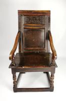 Early 17th Century English Wainscot Chair (5 of 10) Early 17th Century English Wainscot Chair (5 of 10)