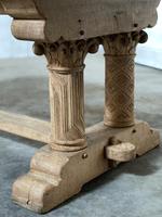 Extremely Rare Large Oak Refectory Table (8 of 35) Extremely Rare Large Oak Refectory Table (8 of 35)