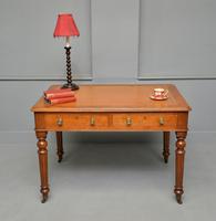 Victorian Oak Writing Table Desk (2 of 16) Victorian Oak Writing Table Desk (2 of 16)