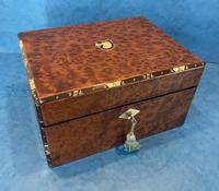 Victorian Burr Cedar Jewellery Box (10 of 11) Victorian Burr Cedar Jewellery Box (10 of 11)