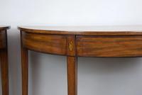 Stunning Pair of Georgian Mahogany Console Tables (3 of 3) Stunning Pair of Georgian Mahogany Console Tables (3 of 3)