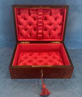 19th Century French Burr Cedar Jewellery Box (11 of 11) 19th Century French Burr Cedar Jewellery Box (11 of 11)
