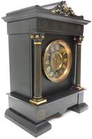 Amazing French Slate 8 Day Striking Heavy Quality Mantle Clock (11 of 12) Amazing French Slate 8 Day Striking Heavy Quality Mantle Clock (11 of 12)