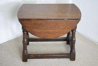 Small Oak Swivel Top Drop Leaf Side Table (3 of 10) Small Oak Swivel Top Drop Leaf Side Table (3 of 10)