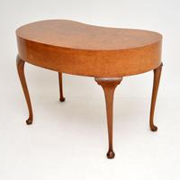 Antique Burr Walnut Kidney Shaped Desk or Dressing Table by Waring & Gillows (4 of 12) Antique Burr Walnut Kidney Shaped Desk or Dressing Table by Waring & Gillows (4 of 12)