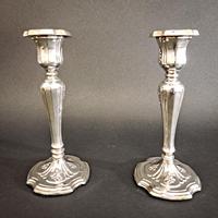 Edwardian Silver Candlesticks (4 of 6) Edwardian Silver Candlesticks (4 of 6)