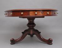 Superb quality 19th Century mahogany drum table (8 of 10) Superb quality 19th Century mahogany drum table (8 of 10)