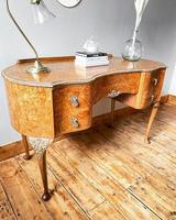 Burr Walnut Dressing Table / Desk / Vanity Table / Sideboard (3 of 5) Burr Walnut Dressing Table / Desk / Vanity Table / Sideboard (3 of 5)
