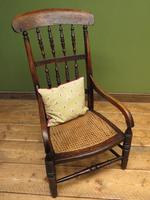 Antique Low Creaky Old Tavern Fireside Chair, Pipe Smokers Chair, Aged Patina (15 of 15) Antique Low Creaky Old Tavern Fireside Chair, Pipe Smokers Chair, Aged Patina (15 of 15)