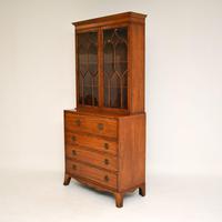 Antique Inlaid Mahogany Secretaire Bureau Bookcase (2 of 11) Antique Inlaid Mahogany Secretaire Bureau Bookcase (2 of 11)