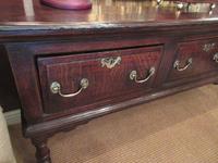 George II Period Oak Three Drawer Dresser (6 of 14) George II Period Oak Three Drawer Dresser (6 of 14)