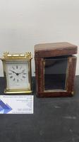 Nice 8 Day Timepiece Carriage Clock with Original Travel Case (4 of 5) Nice 8 Day Timepiece Carriage Clock with Original Travel Case (4 of 5)