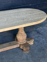 Large French Bleached Oak Monastery Dining Table (6 of 18) Large French Bleached Oak Monastery Dining Table (6 of 18)