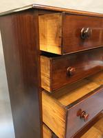 George III Mahogany Pillar Chest Of Drawers (10 of 11) George III Mahogany Pillar Chest Of Drawers (10 of 11)