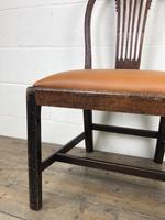 Georgian Chair with Drop-In Leather Seat (10 of 13) Georgian Chair with Drop-In Leather Seat (10 of 13)