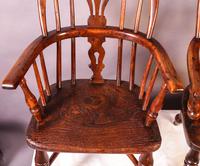 A Near Pair of Childs Yew Wood Windsor chairs (9 of 14) A Near Pair of Childs Yew Wood Windsor chairs (9 of 14)