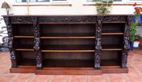 Oak Edwards & Roberts Breakfront Bookcase 7ft 6 Length 4 Drawer (15 of 15) Oak Edwards & Roberts Breakfront Bookcase 7ft 6 Length 4 Drawer (15 of 15)