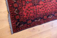 Vintage North West Persian Wool Runner with an all over design upon a red and dark blue ground within multiple borders (8 of 8) Vintage North West Persian Wool Runner with an all over design upon a red and dark blue ground within multiple borders (8 of 8)