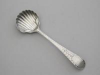 George III Provincial Silver Salt Spoon by Thomas Eustace, Exeter c.1780 (3 of 9) George III Provincial Silver Salt Spoon by Thomas Eustace, Exeter c.1780 (3 of 9)