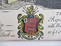 S & N Buck, Tiverton Castle, Devon, 1734, Early Copy Of Antique Print, Framed (4 of 7) S & N Buck, Tiverton Castle, Devon, 1734, Early Copy Of Antique Print, Framed (4 of 7)
