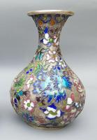 Pretty Pair of Chinese Cloisonne Champleve Vases (6 of 9) Pretty Pair of Chinese Cloisonne Champleve Vases (6 of 9)