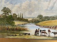 Unique Watercolour Painting Inscribed to H. York Esq on the Mount (4 of 5) Unique Watercolour Painting Inscribed to H. York Esq on the Mount (4 of 5)