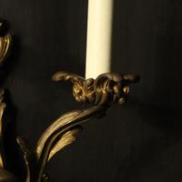 French 19th Century Pair of Bronze Antique Wall Sconces (4 of 10) French 19th Century Pair of Bronze Antique Wall Sconces (4 of 10)