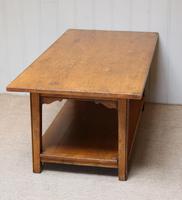 Solid Oak Coffee Table c.1960 (6 of 6) Solid Oak Coffee Table c.1960 (6 of 6)
