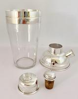 Silver Plated Cocktail Shaker. c1920 (5 of 8) Silver Plated Cocktail Shaker. c1920 (5 of 8)