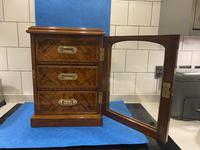 Victorian Walnut Cigar Cabinet With Tunbridge Ware Mosaic Inlay (6 of 16) Victorian Walnut Cigar Cabinet With Tunbridge Ware Mosaic Inlay (6 of 16)