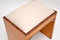 Art Deco Period Burr Maple & Walnut Stool (4 of 8) Art Deco Period Burr Maple & Walnut Stool (4 of 8)