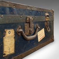 Antique Steamer Trunk, English, Travel, Voyage, Chest, Edwardian c.1910 (10 of 12) Antique Steamer Trunk, English, Travel, Voyage, Chest, Edwardian c.1910 (10 of 12)