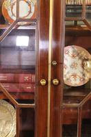 George 3 mahogany breakfront bookcase library circa 1800 (8 of 9) George 3 mahogany breakfront bookcase library circa 1800 (8 of 9)