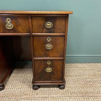 Small Mahogany Victorian Antique Pedestal Desk (6 of 7) Small Mahogany Victorian Antique Pedestal Desk (6 of 7)