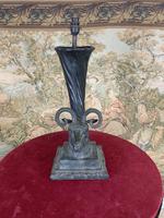 19th Century Bronze Lamp in the Form of a Goat or Ram (6 of 6) 19th Century Bronze Lamp in the Form of a Goat or Ram (6 of 6)