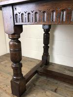 Early 20th Century Antique Oak Refectory Table (10 of 16) Early 20th Century Antique Oak Refectory Table (10 of 16)