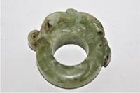 Well Carved Chinese Hard Stone Archers Ring (6 of 6) Well Carved Chinese Hard Stone Archers Ring (6 of 6)