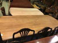 Solid Oak Refectory Table (9 of 9) Solid Oak Refectory Table (9 of 9)