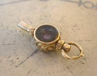 Goergian Pocket Watch Chain Fob 1830s Antique 10ct Gold Filled Stone Set Fob (4 of 9) Goergian Pocket Watch Chain Fob 1830s Antique 10ct Gold Filled Stone Set Fob (4 of 9)