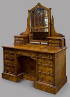 C1890 Burr Walnut Maple & Co Dressing Table (5 of 5) C1890 Burr Walnut Maple & Co Dressing Table (5 of 5)