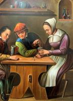 Early 19th Century Dutch School Drinking in a Tavern Oil on Panel Portrait Painting (5 of 11) Early 19th Century Dutch School Drinking in a Tavern Oil on Panel Portrait Painting (5 of 11)